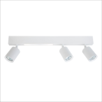 Lubinis šviestuvas Magnet 5W+3xGU10 3000/4000K BALTA