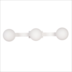 Lubinis šviestuvas Magnet 9W+3xG9 3000/4000K BALTA