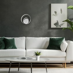 Sieninis šviestuvas LUCERO Chromas 13W LED 4000K