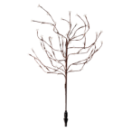 Saulės energija įkraunamas įsmeigiamas šviestuvas Tree 120cm RGB+3000K IP44