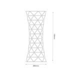 Stalinis šviestuvas Tower 1W RGBW 5V USB