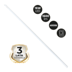 5x Baldinis šviestuvas LED Vito T5 16W 4000K 120cm su jungikliu