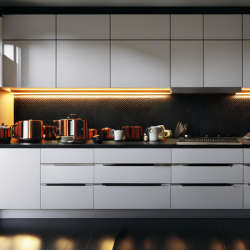 5x Baldinis šviestuvas LED Vito T5 16W 4000K 120cm su jungikliu