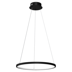 Pakabinamas šviestuvas Hoop JUODA 27W LED 4000K