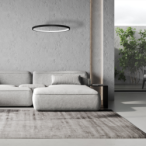 Pakabinamas šviestuvas Hoop JUODA 27W LED 4000K