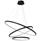 Pakabinamas šviestuvas Hoop JUODA 93W LED 4000K