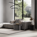 Pakabinamas šviestuvas Hoop JUODA 93W LED 4000K