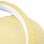 Sieninis šviestuvas Hoop Auksinė 7W LED 4000K