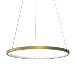 Pakabinamas šviestuvas HOOP Auksas 27W LED 4000K