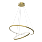 Pakabinamas šviestuvas HOOP Auksas 51W LED 4000K