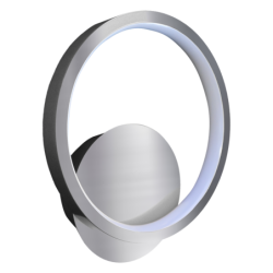 Sieninis šviestuvas Hoop Chromas 7W LED 4000K