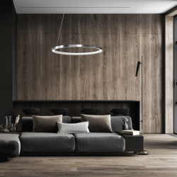 Pakabinamas šviestuvas HOOP Chromas 27W LED 4000K