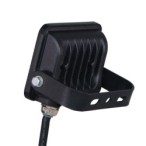 LED prožektorius 10W 4000K IP65 Juodas