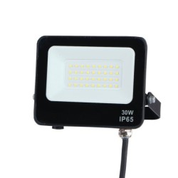 LED prožektorius 30W 4000K IP65 Juodas