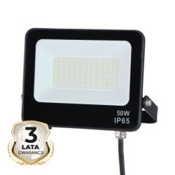 LED prožektorius 50W 4000K IP65 Juodas