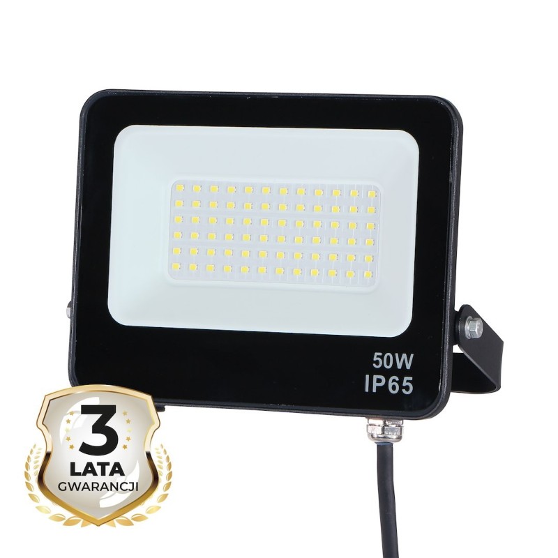 LED prožektorius 50W 4000K IP65 Juodas