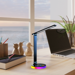 Stalinis šviestuvas Bruno JUODA 5W LED CCT RGB