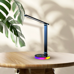 Stalinis šviestuvas Bruno JUODA 5W LED CCT RGB