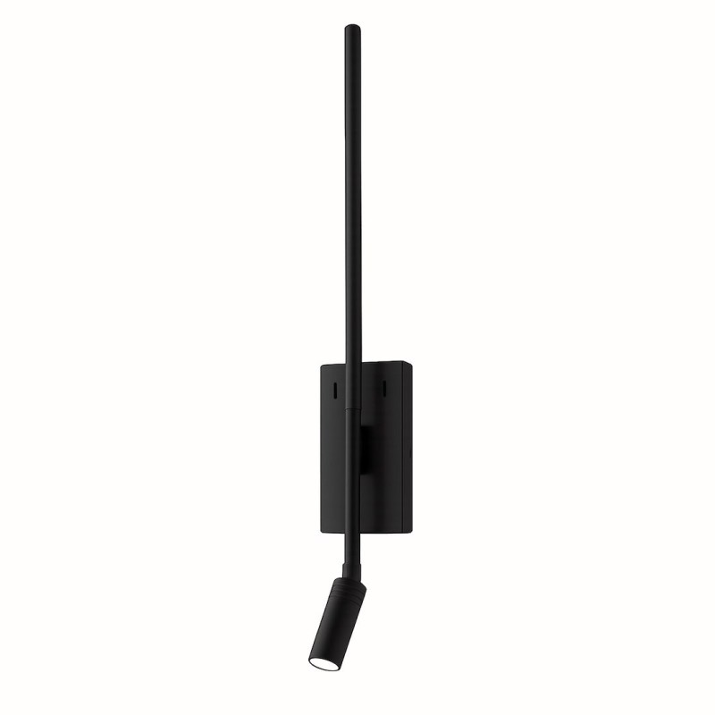 Sieninis šviestuvas Torch JUODA 6W+3W 4000K