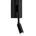 Sieninis šviestuvas Torch JUODA 6W+3W 4000K