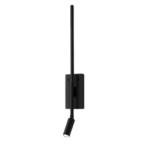 Sieninis šviestuvas Torch JUODA 6W+3W 4000K