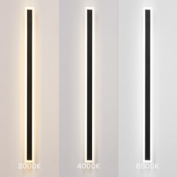 Sieninis lauko šviestuvas Wow 30W 3CCT IP54 150cm