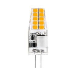 LED lemputė LED 2.3W G4 12V 3000K Silikoninė