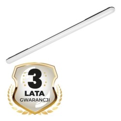 Linijinis hermetiškas šviestuvas LED Gin Juoda 36W 120cm 3600lm 4000K IP65