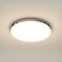 Lubinis šviestuvas MAYA Chromas 15W LED IP44 Ø330 mm