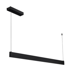 Pakabinamas šviestuvas Linea JUODA 36W LED 3000K-4000K-5700K