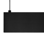 Pakabinamas šviestuvas Linea JUODA 36W LED 3000K-4000K-5700K
