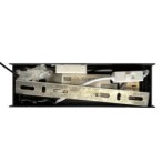 Pakabinamas šviestuvas Linea JUODA 36W LED 3000K-4000K-5700K