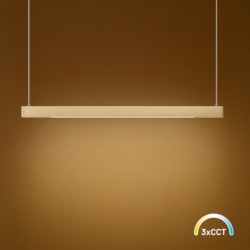 Pakabinamas šviestuvas LINEA Auksas 36W LED 3000K-4000K-5700K