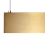 Pakabinamas šviestuvas LINEA Auksas 36W LED 3000K-4000K-5700K