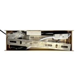 Pakabinamas šviestuvas LINEA Auksas 36W LED 3000K-4000K-5700K