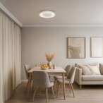 Lubinis šviestuvas Piattino BALTA 30W Ø40cm LED 3000K-4000k-6000K