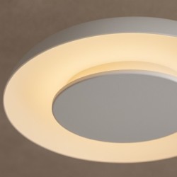 Lubinis šviestuvas Piattino BALTA 30W Ø40cm LED 3000K-4000k-6000K