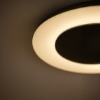 Lubinis šviestuvas Piattino JUODA 30W Ø40cm LED 3000K-4000k-6000K