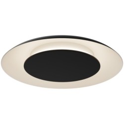 Lubinis šviestuvas Piattino JUODA 30W Ø40cm LED 3000K-4000k-6000K