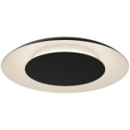 Lubinis šviestuvas Piattino JUODA 30W Ø40cm LED 3000K-4000k-6000K