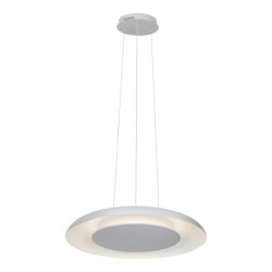 Pakabinamas šviestuvas Piattino BALTA 30W Ø40cm LED 3000K-4000k-6000K