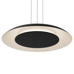 Pakabinamas šviestuvas Piattino JUODA 30W Ø40cm LED 3000K-4000k-6000K