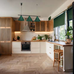 Pakabinamas šviestuvas CAPITAL Juoda Žalia 3XGX53