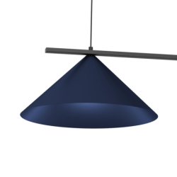 Pakabinamas šviestuvas CAPITAL Juoda/NAVY Mėlyna 2XGX53