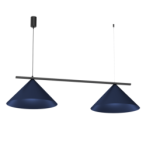 Pakabinamas šviestuvas CAPITAL Juoda/NAVY Mėlyna 2XGX53
