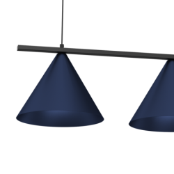 Pakabinamas šviestuvas CAPITAL Juoda/NAVY Mėlyna 3XGX53