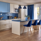 Pakabinamas šviestuvas CAPITAL Juoda/NAVY Mėlyna 3XGX53