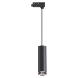 Į bėgelį montuojamas šviestuvas PIPE-RING Zwis JUODA 1xGU10 1 fazės
