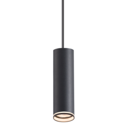 Į bėgelį montuojamas šviestuvas PIPE-RING Zwis JUODA 1xGU10 1 fazės