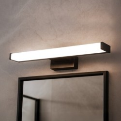 Sieninis šviestuvas Mirore JUODA 5W 30cm 4000K